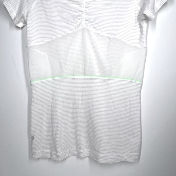 Lululemon Lightweight Mesh Short Sleeve 6 White NWOT - Picture 13 of 15